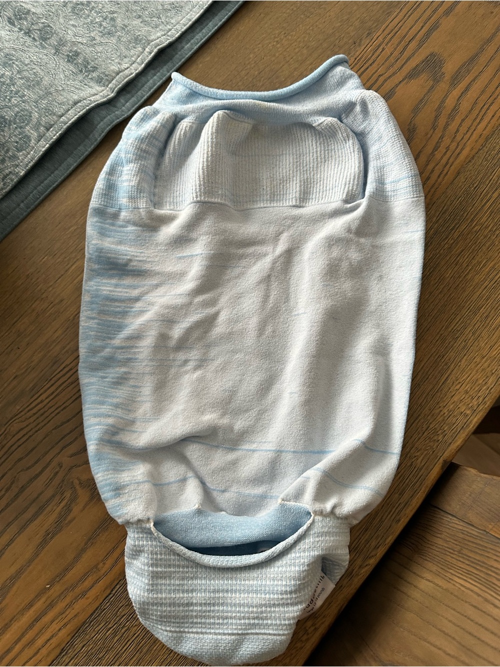 Light Blue Swaddelini baby swaddle - Picture 1 of 3
